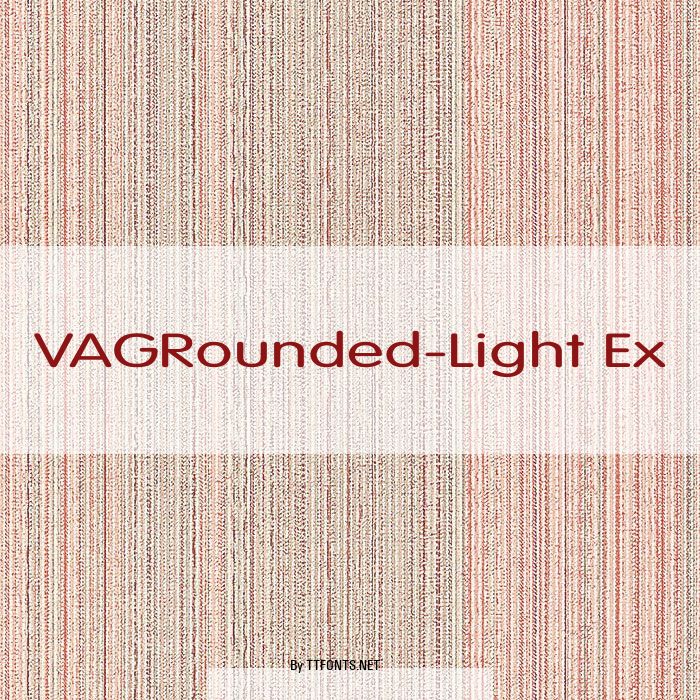 VAGRounded-Light Ex example